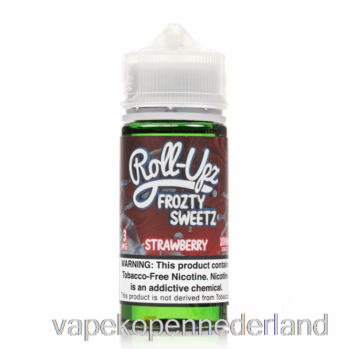 Vape Nederland Aardbeienijs - Sap Roll-upz - 100ml 6mg